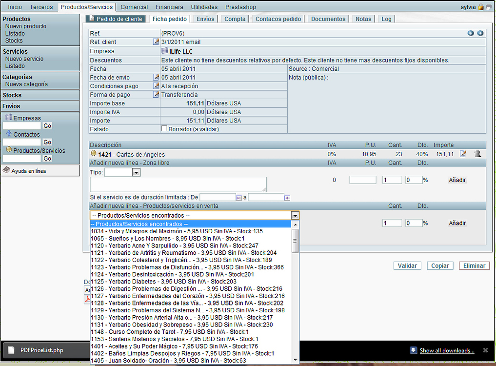 Alpha numeric reference not recognized - Installing my Dolibarr ...