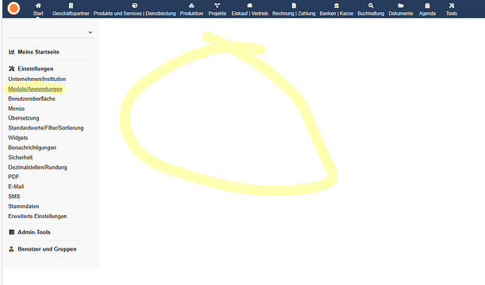 blank page for modules