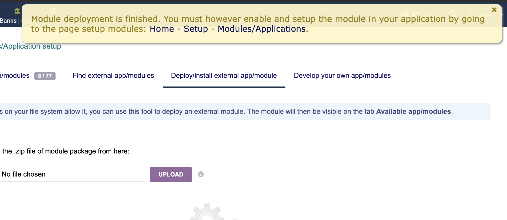 Docker Dolibarr v20 - installed external module not visible - Using my ...