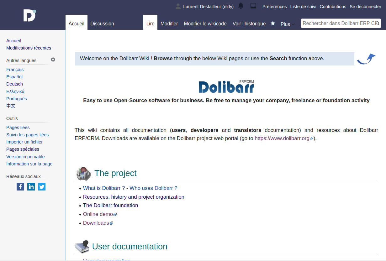 Dolibarr Documentations